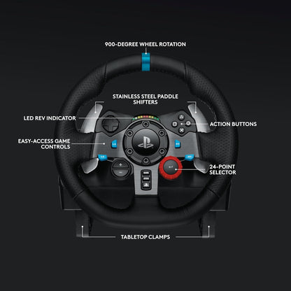 Logitech G29 Racing Wheel & Shifter PS5/PS4/PC