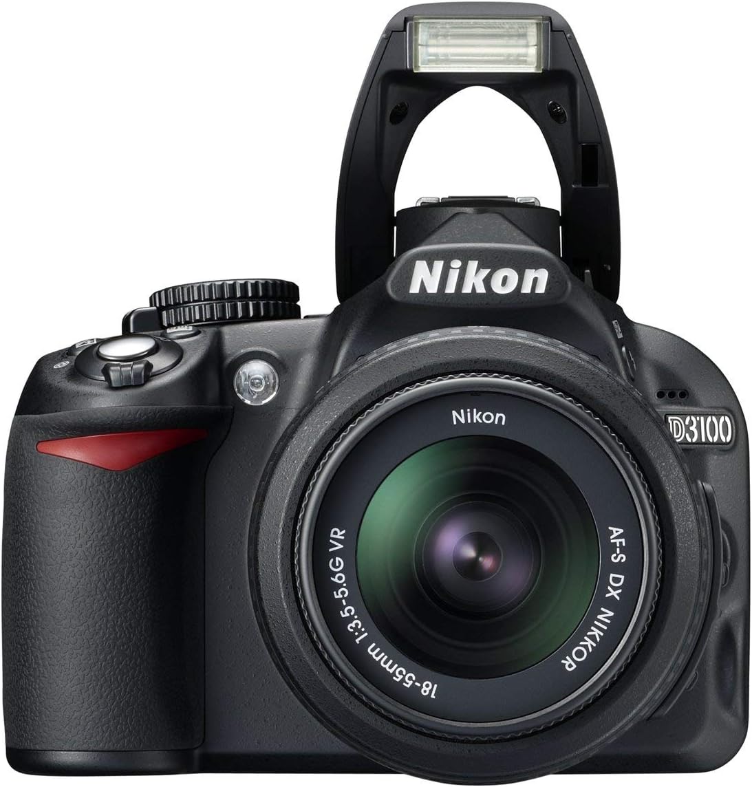 Nikon D3100 14.2MP DSLR Camera 18-55mm Lens (Renewed)