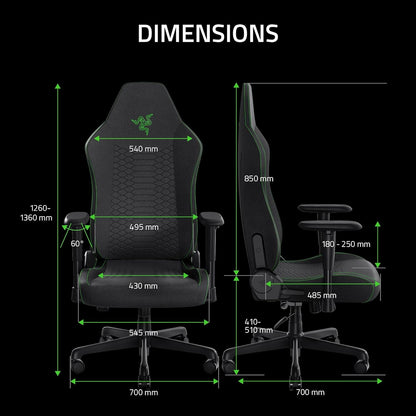 Razer RZ38-05310100-R3UA Iskur V2 X Ergonomic Gaming Chair