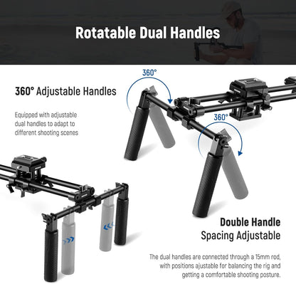 Neewer 10100580 Universal Camera Shoulder Mount Rig ST34