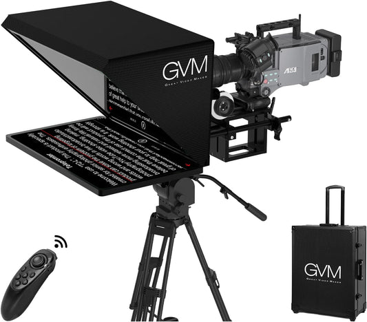 GVM Teleprompter Digital Camera 18.5" Android Kit