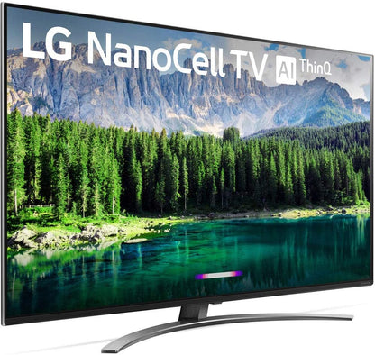 LG E10LG55SM8600 55-Inch 4K NanoCell TV Bundle