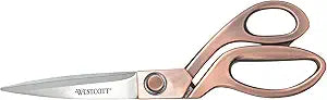 Westcott 16459 8-Inch Copper-Finish Stainless Steel Scissors — main product image