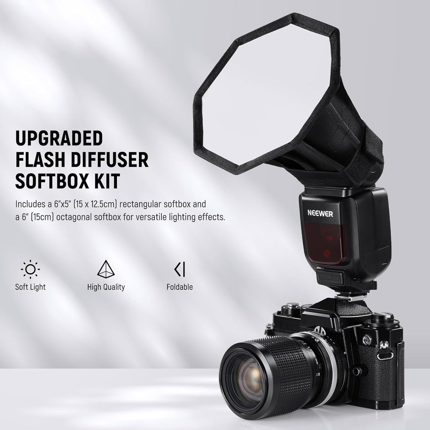 Neewer NS5P Flash Diffuser Softbox Kit