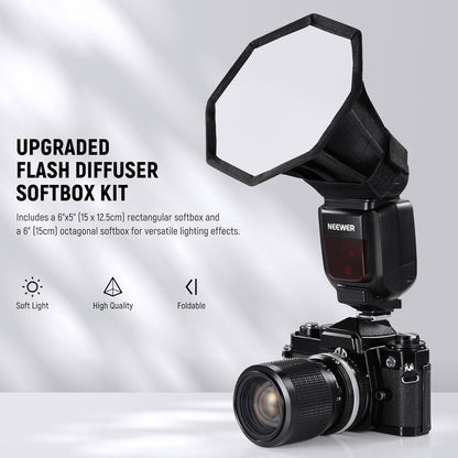 Neewer NS5P Flash Diffuser Softbox Kit