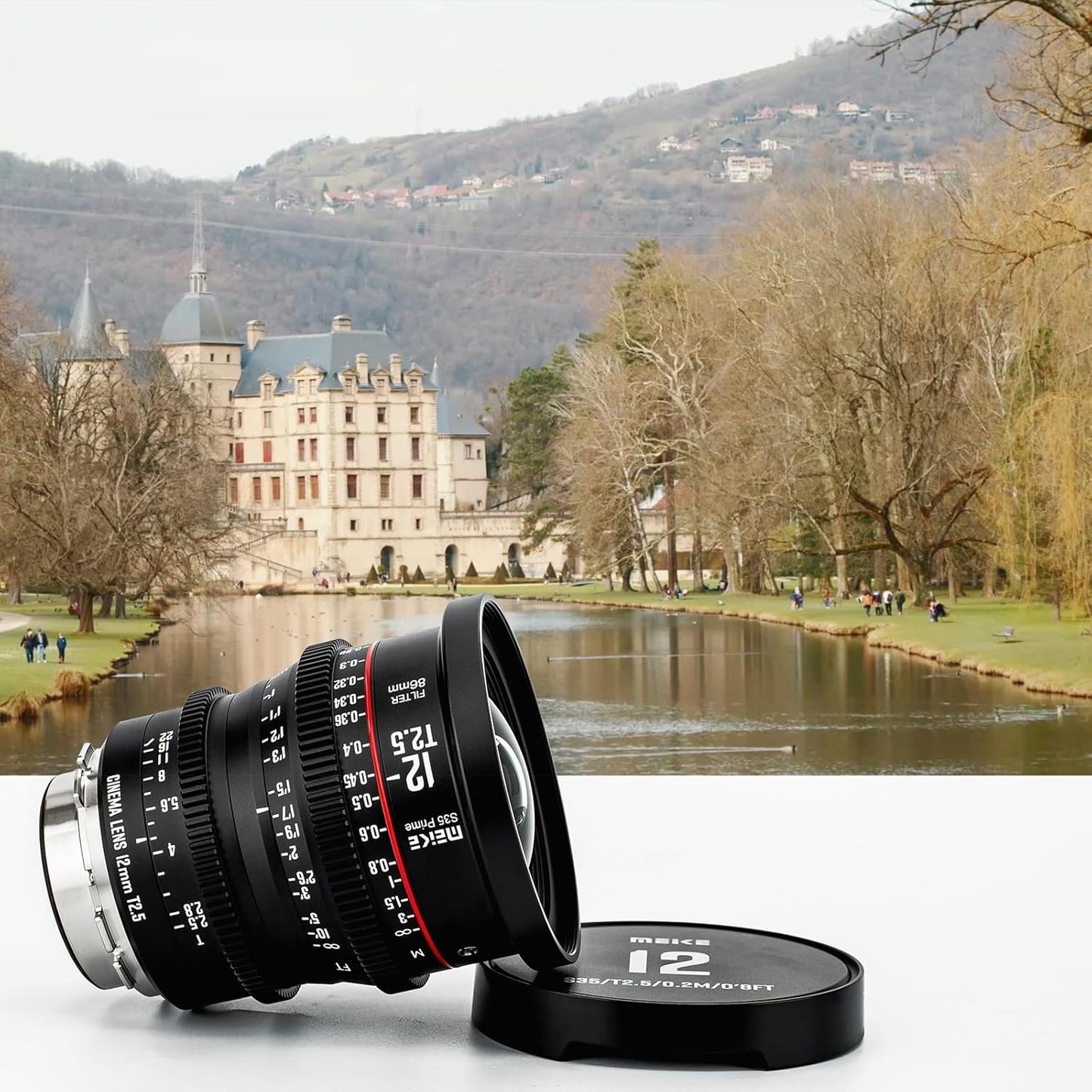 Meike 12mm T2.5 S35 Wide Angle Cinema Lens PL-Mount
