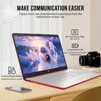 HP Essential 15 Laptop 32GB RAM 1TB SSD Red