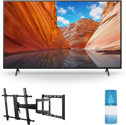 Sony KD75X80J 75" 4K Smart TV: Full Motion Mount Bundle (Used)