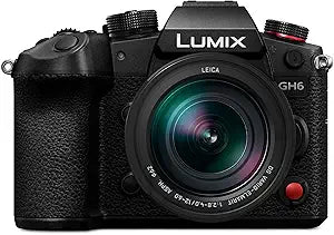 Panasonic LUMIX GH6 Micro Four Thirds Camera 12-60mm (Renewed)