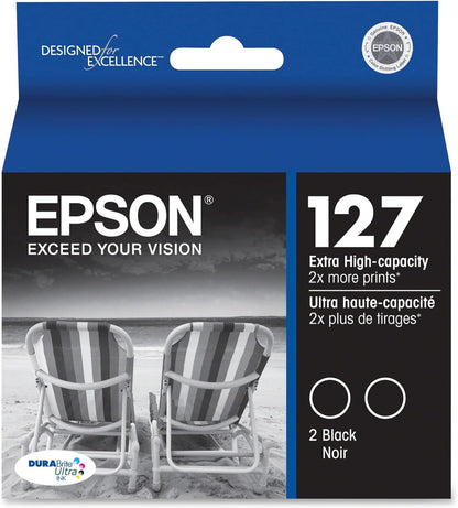 Epson T127120-D2 DURABrite Black Ink Dual Pack