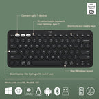 Logitech 920-012415 Pebble 2 Wireless Keyboard and Mouse Combo - Black