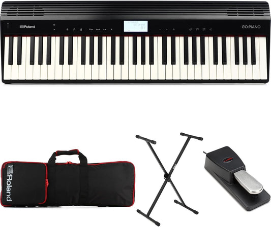 Roland GO:PIANO 61-key Portable Piano Bundle
