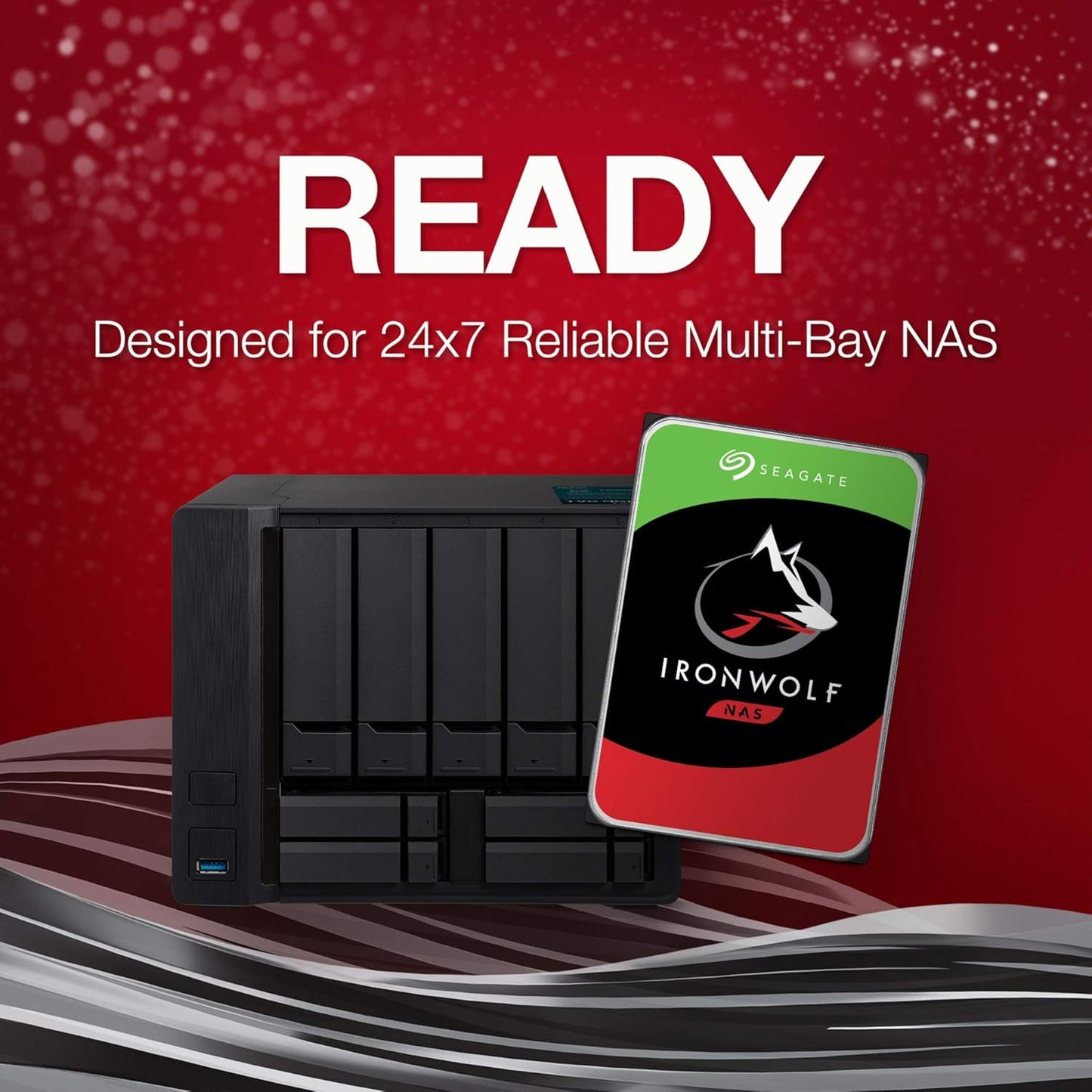 Seagate IronWolf 12TB NAS HDD CMR Drive