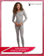 Spyder Women's Thermal Underwear Set - Fleece Lined Base Layer