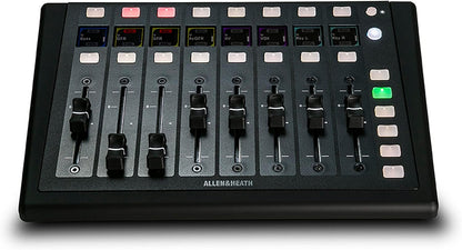 Allen & Heath AH-IP-8 OLED 8-Knob Remote Controller