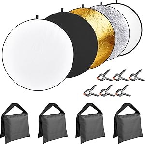 Neewer 90092803 5-in-1 Lighting Reflector Kit Photography