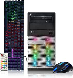 Dell OptiPlex Tower i5 GTX 1050 Ti Gaming PC Renewed