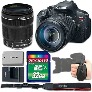Canon CT-CANT5iKIT18-135-092616 EOS Rebel T5i Camera Bundle
