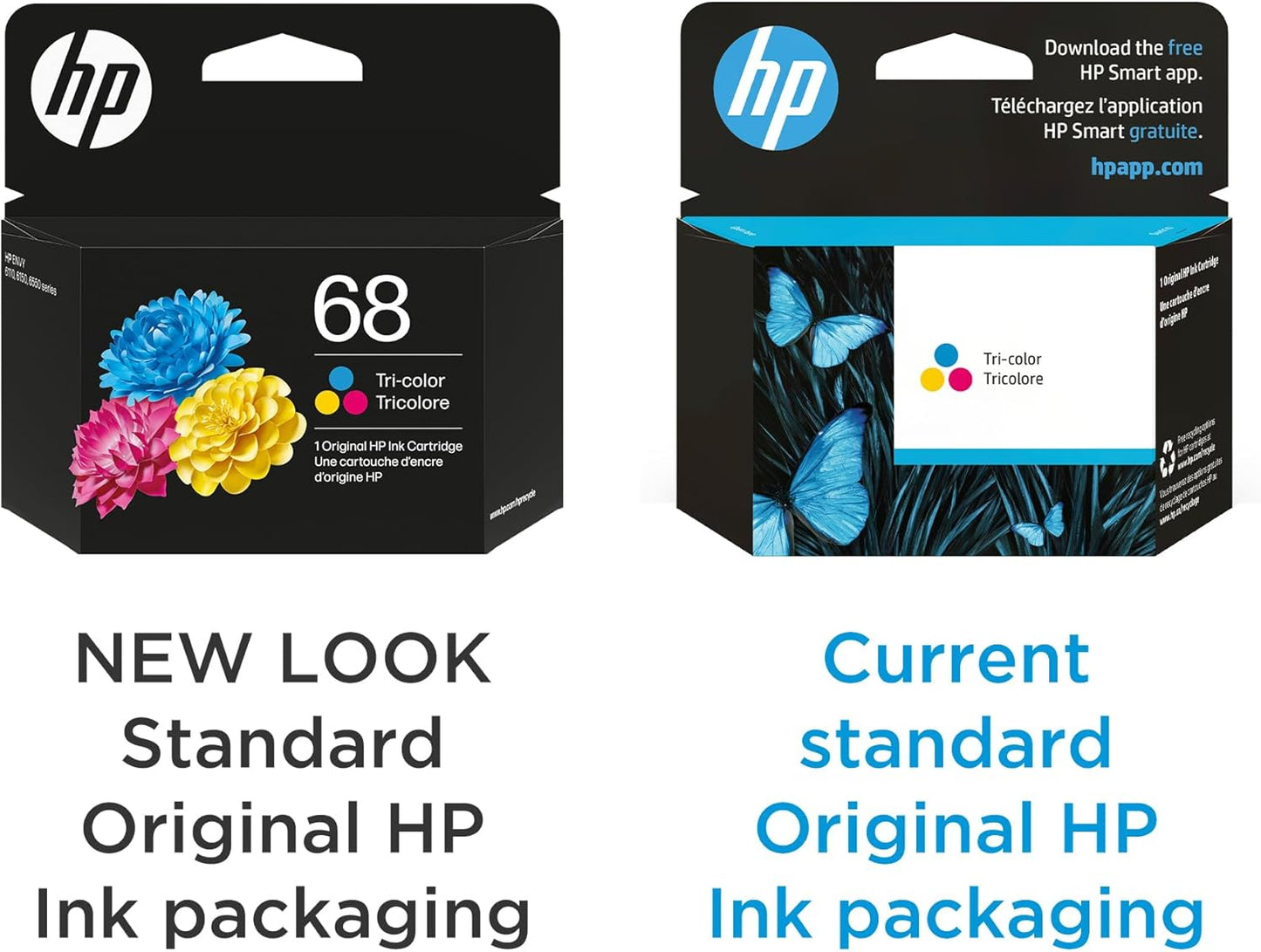 HP 7FP20TN 68 Tri-Color Ink Cartridge Envy Series