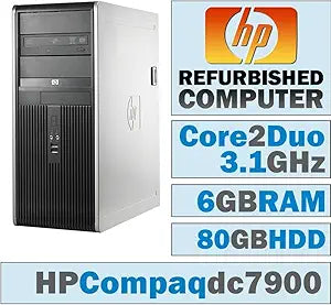 HP Compaq dc7900 E8500 Core 2 Duo Desktop — main product image