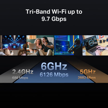 TP-Link Archer BE550 Pro - BE9700 WiFi 7 Router
