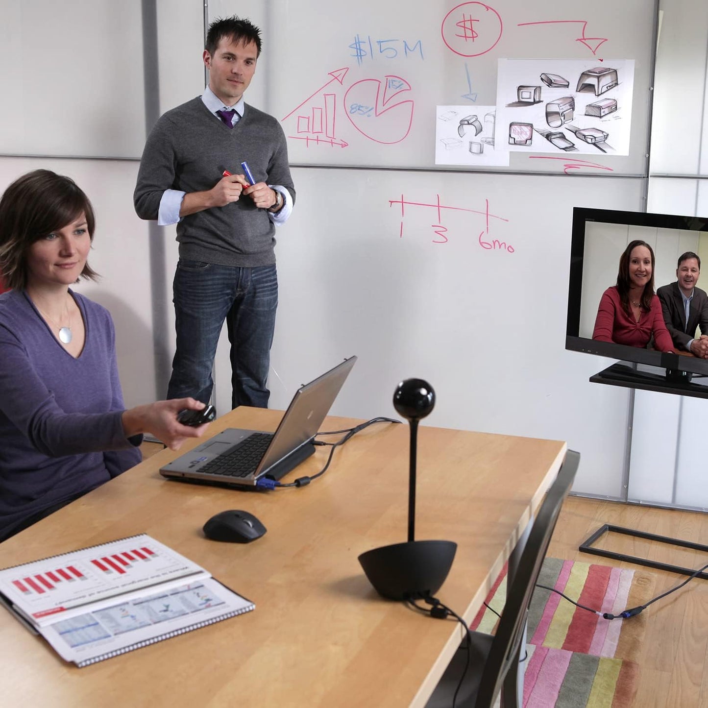Logitech BCC950 Desktop Video Conference Webcam - 1080p HD