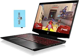 HP 8VD75AV-801-25309 OMEN 15t-dh100 Gaming Laptop RTX 2070 Super i7 16GB 2TB HDD 256GB SSD