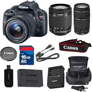 Canon ALSVAR-CANTSL1-BNDB122315 SL1 DSLR Camera Kit