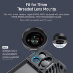 Neewer 10103183: 18mm HD Wide Angle Phone Lens, 17mm Thread