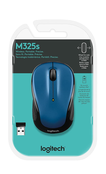 Logitech 910-006829 Wireless Optical Mouse - Blue