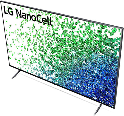 LG 65NANO80UPA 65" 4K NanoCell TV Bundle 4YR Protection