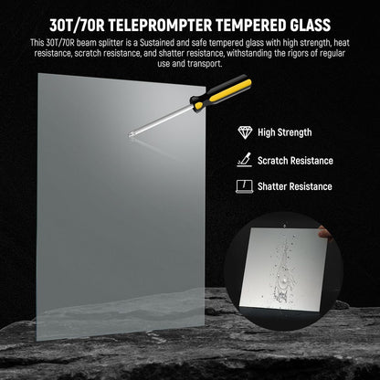 Neewer 33000084 14" Teleprompter Beam Splitter Glass