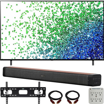 LG E2LG75NANO80UPA 75" 4K NanoCell TV Soundbar Bundle