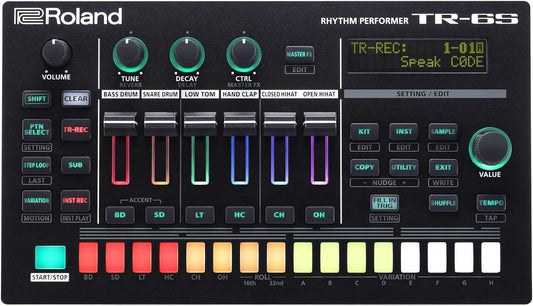Roland TR-6S Compact Drum Machine Sampler