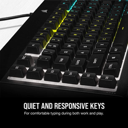 Corsair CH-9226765-NA-cr K55 RGB PRO Gaming Keyboard Renewed