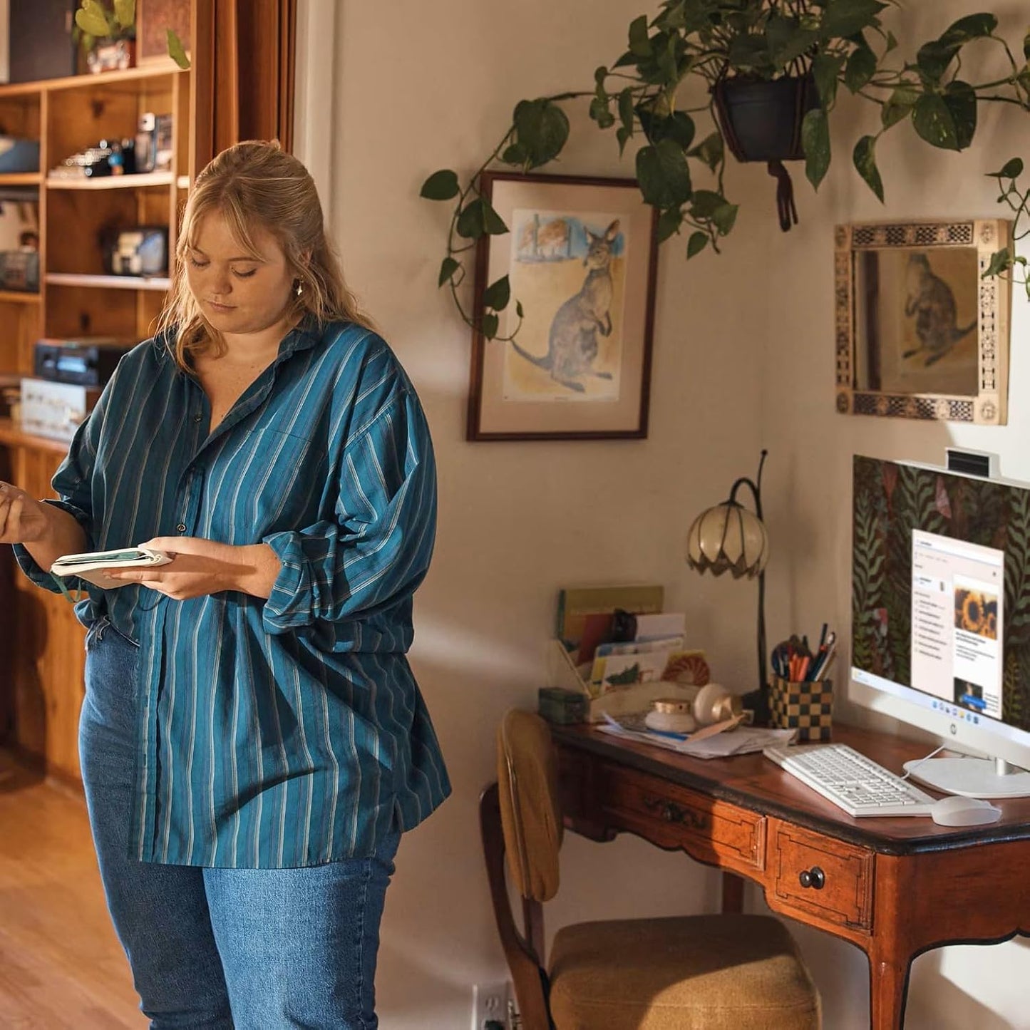 HP 27 All-in-One Desktop i3, 64GB RAM, 1TB SSD, FHD Display