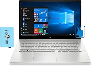 HP Envy 17t i7 Laptop, 64GB RAM, Dual Storage, Touchscreen