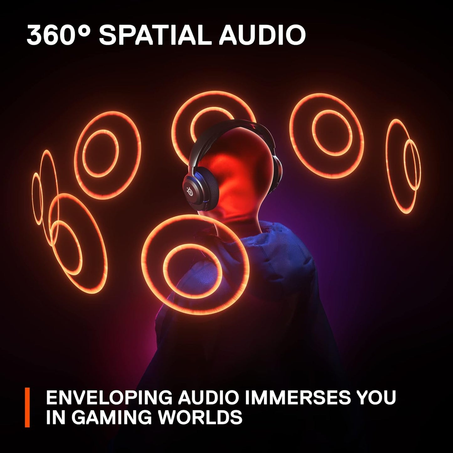 SteelSeries 61636 Arctis Nova 4 Wireless Gaming Headset