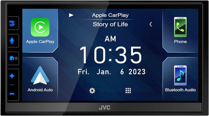 JVC KW-M780BT CarPlay Android Auto Car Stereo