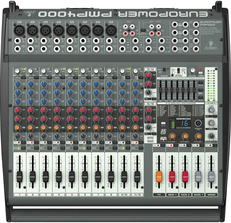 Behringer PMP4000 Europower 1600W Powered Mixer — main product image