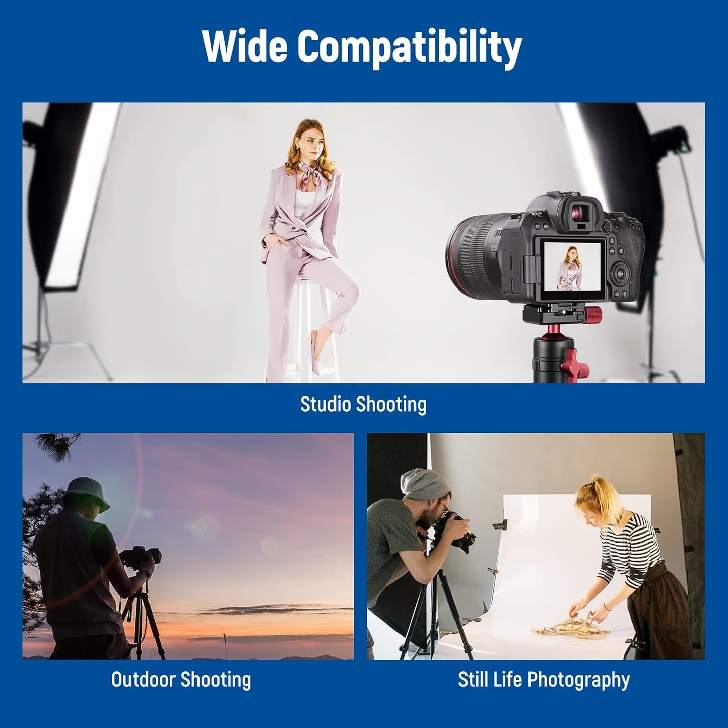 Neewer 10101622 GM28 Tripod Ball Head Panoramic