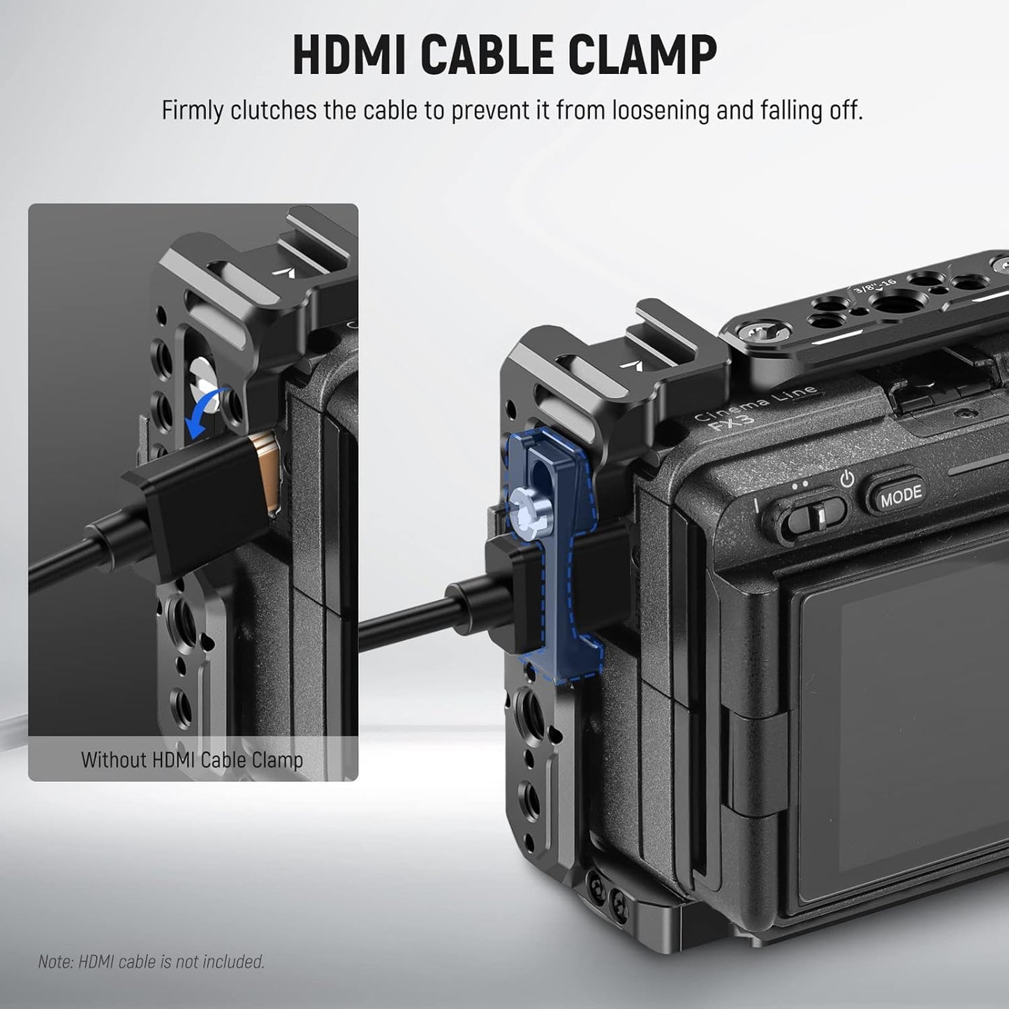Neewer CA011 FX3 FX30 Camera Cage Rig