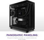 NZXT CC-H61FB-01 H6 Flow Compact Dual-Chamber Airflow Case
