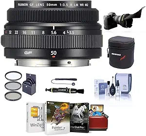 Fujifilm GF 50mm f/3.5 R LM WR Lens Value Bundle