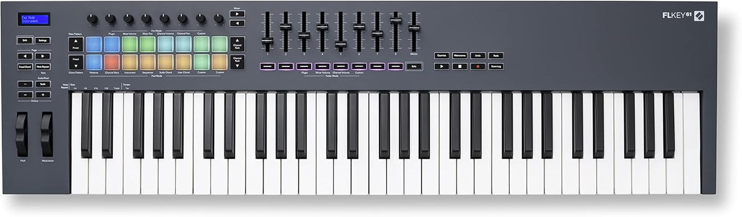 Novation AMS-FLKEY-61 FLkey 61 MIDI Keyboard