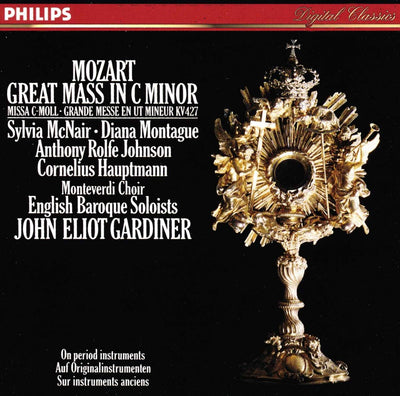 Philips 1989874 Mozart Great Mass in C Minor Gardiner CD
