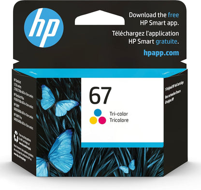 HP 3YM55AN#140 67 Tri-Color Ink Cartridge