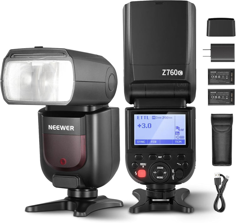 Neewer 10103030 Z760-C TTL Flash Speedlite Canon Kit — main product image
