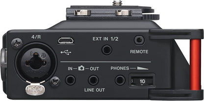 Tascam DR-70D 4-Channel Audio Recorder for Videographers