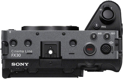 Sony FX30 Super 35 Cinema Camera with 50mm Lens